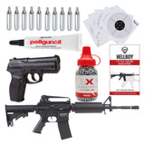 Hellboy M4 R15 Fps 495 Cal.177 (4.5mm) Co2 12gxchws C