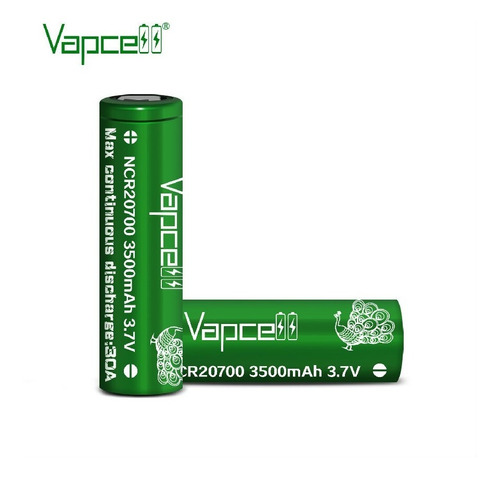 2 Baterias 20700 Vapcell Ncr20700 3500mah Vaping Ncr2070c