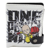 Cartera Blanca De One Punch Man - Broche - Anime Manga