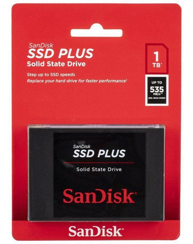 Ssd Sandisk Plus 1tb Sata 3 1000gb  