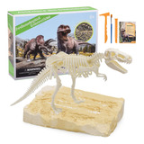 Kit De Excavación De Fósiles De Dinosaurio, Esqueleto Educat