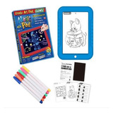 Tableta De Dibujo Con Luz Led Magic Pad Marcadores Gratis