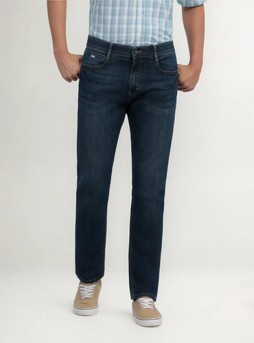 Pantalón Lee Slim Fit 112337823 Azul Ozcuro Caballero