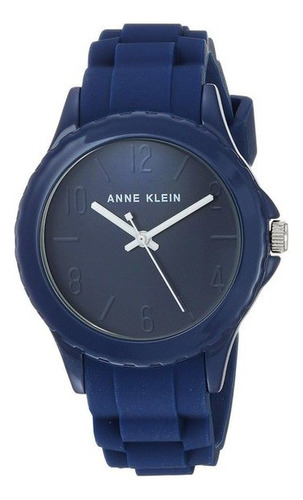 Reloj Mujer Anne Klein Azul Marino Correa Silicona Elegante