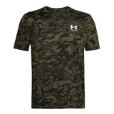 Polera Hombre Abc Camo Negro Under Armour