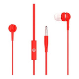 Audifonos Motorola Earbuds 105 Manos Libres In-ear Rojo Fj