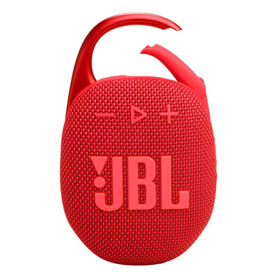 Parlante Jbl Clip 5 Portátil | Bluetooth Waterproof - Cover Color Rojo | Envío gratis