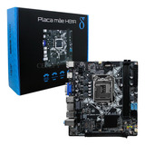 Placa Mãe H81a M-atx Ddr3 Lga1150 Intel 16gb Audio Integrado