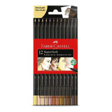  Lapices De Colores Faber Castell X12 Super Soft Tonos Piel