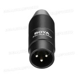 Adaptador De Microfone Boya 35c-xlr Pro Lapela Phatom Power