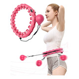 Aro Hula Hoop Ajustable Hasta 100cm Quemador De Grasas Yoga