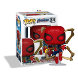 Spider Man Funko Pop Guante De Thanos Glow In The Dark Cf