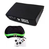 Kit Capa Antipoeira Para Console Xbox One + 1 Case Estojo