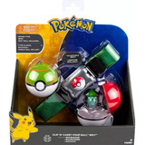 Pokemon Clip N Carry 2 Poke Bola Belt Hierba Bulbasaur