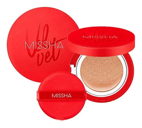 Missha Velvet Finish Cushion Base De Maquillaje En Cushion