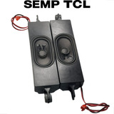 Par De Caixa De Som Tv Semp Tcl 55p65us - Usada Original