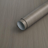 Papel Vinilo Adhesivo Heroad Estilo Madera Gris, 40cm X 10m