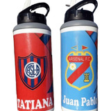 Botella Deportiva Hoppy Personalizada Clubes Fotos Logos 