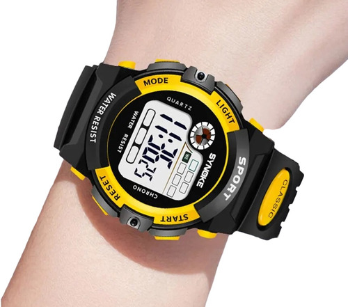 Synoke - Reloj Digital Deportivo Con Luz -alarma -cronómetro