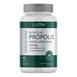 Suplemento Em Comprimidos Lauton Nutrition Extrato De Própolis Verde Liofilizado 300mg + Vit E Zinco Quelato Antioxidantes/vitaminas Em Frasco De 60g Un