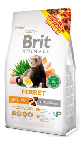 Alimento Hurón Ferret Brit Super Premium 700gr.  Np