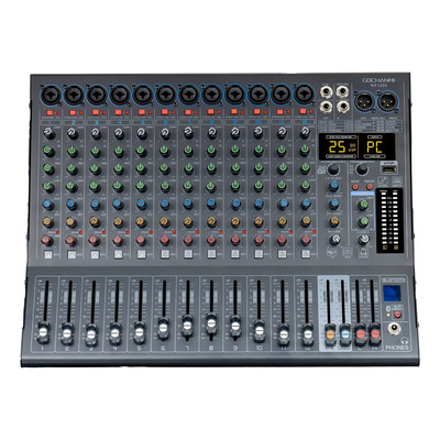 Mezcladora para DJ analógico Gochanmi nx1200 tyt-nx1200-mx color negro | Meses sin interés