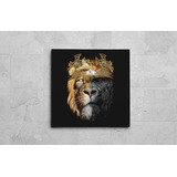 Gorila Leon Rey Cuadro Decorativo Casa Bar Hd Envio Gratis