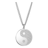 Sipuris Collar Yin Yang Para Hombres Y Mujeres, Collar Con D