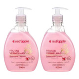 Kit C2 Sabonete Mãos Frutas Vermelhas 500ml  Red Apple