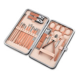 Kit Manicure Pedicure Profesional Uñas X 18 Pcs