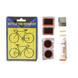 Kit Para Reparar Bicicletas Pegamento + 4 Parches Premium