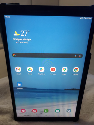 Samsung Galaxy Tab A 10.1 Negra Como Nueva