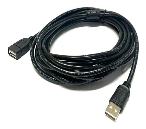 2 Cabo Extensor Usb 2.0 Macho X Fêmea 5 Metros