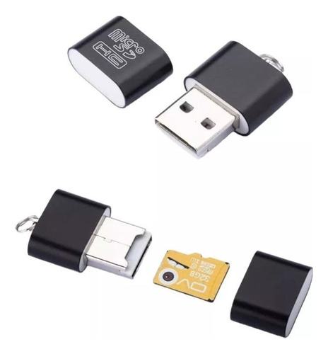 Lector De Micro Sd Usb Adaptador Usb 2.0 Y 3.0