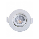 Spot Luz Led Para Embutir Redondo Mr11 3w Taschibra Kit 7pçs