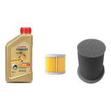 Kit Service Aceite Castrol Filtro Gn En 125 Suzuki El Tala