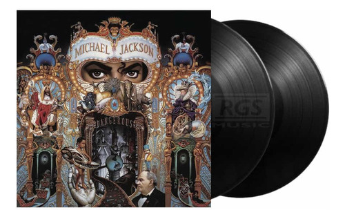 Michael Jackson Dangerous Vinilo Lp Doble Nuevo 