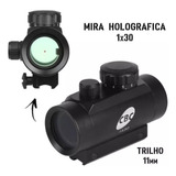 Red Dot  Marca Cbc Trilho 11mm Com Adaptador 22mm Airsoft 