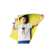 Blusa Para Niños Playera Blanca De Pugs Bebe Al Por Mayor 