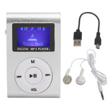 Reproductor De Mp3 Kit Usb Recargable Con Mini Pantalla Lcd