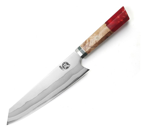 Mitsumoto Sakari 8 Inch Japanese Kiritsuke Chef Knife, Ha Aa