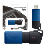 Pen Drive Kingston 64gb Datatraveler Exodia M Dtxm/64gb 3.2