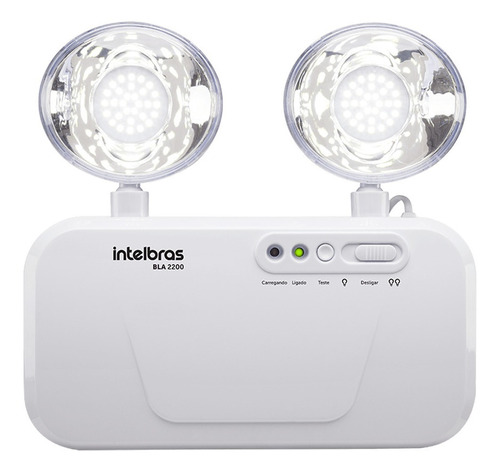 Bloco De Iluminação Autônomo Intelbras Bla 2200 Cor Branco