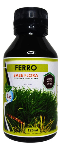 Fertilizante Líquido Ferro Para Aquário 125ml - Base Flora