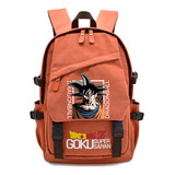 Goku Anime Estudiante Bandolera Mochila Escolar Ou