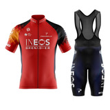 Uniforme Ciclismo Ruta Equipos 2023 Manga Corta Pantaloneta