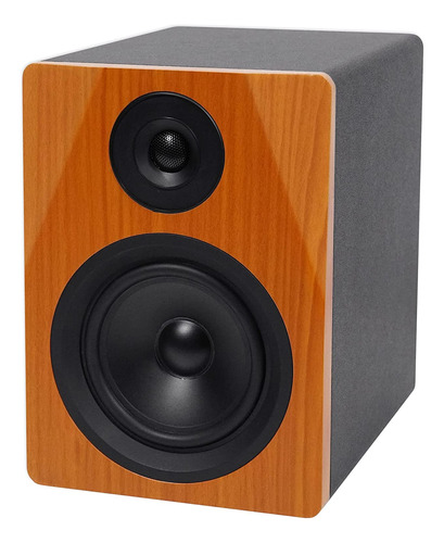 Altavoz De Monitor Activoalimentado De Madera De 5,25 Y...