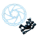 Caliper Y Rotor Freno De Disco Mecanico Delantero Beast 160m