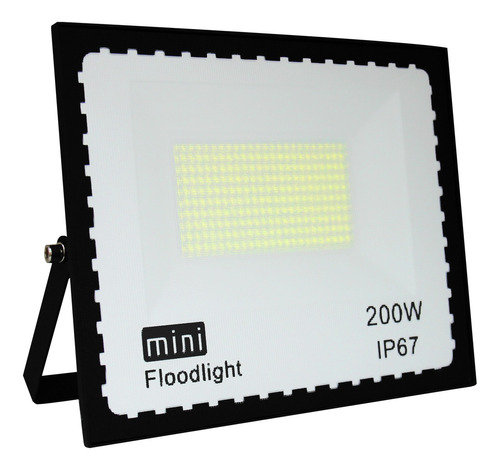 Mini Refletor Projetor Holofote Smd Led 200w Ip67 Bivolt