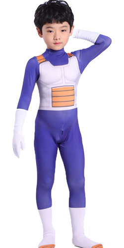 Traje Vegeta Para Cosplay De Anime Para Bebés Y Adultos